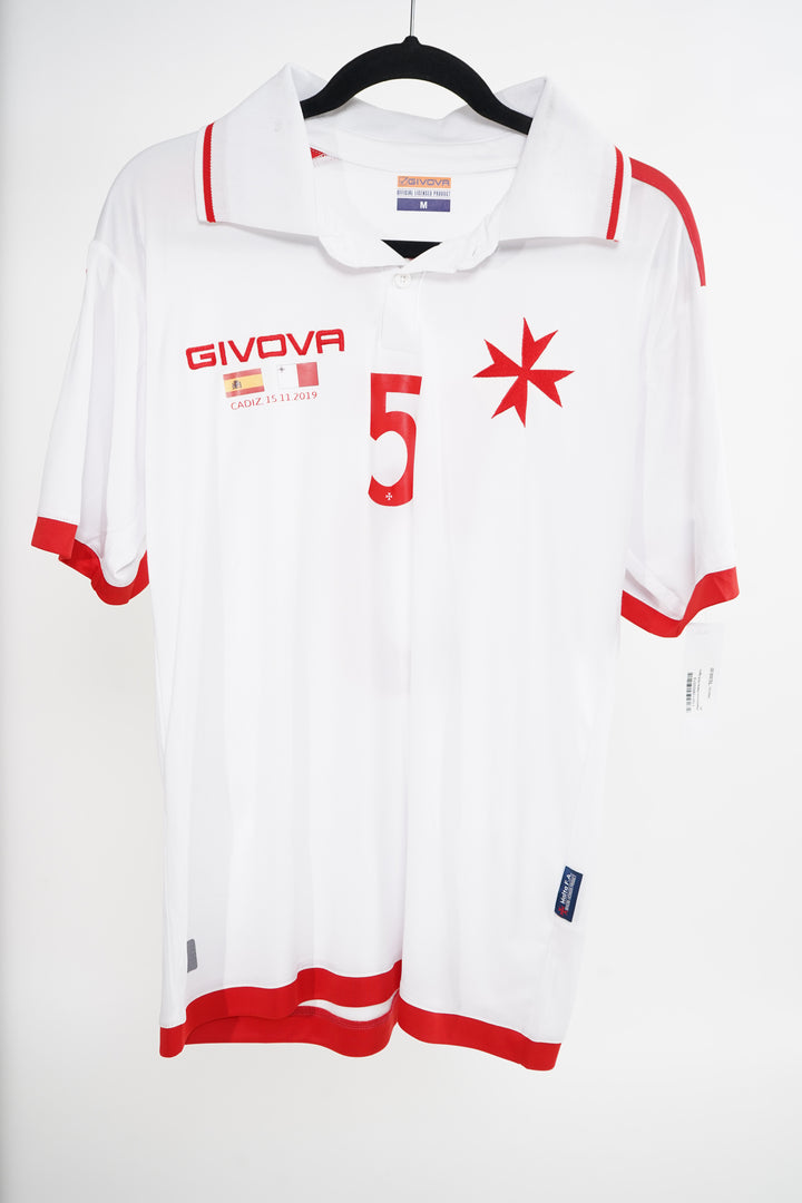 (Matchworn) Malta 2019 Agius #5 - M (8/10)