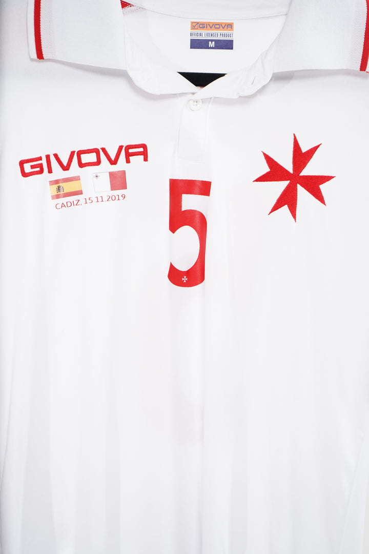 (Matchworn) Malta 2019 Agius #5 - M (8/10)