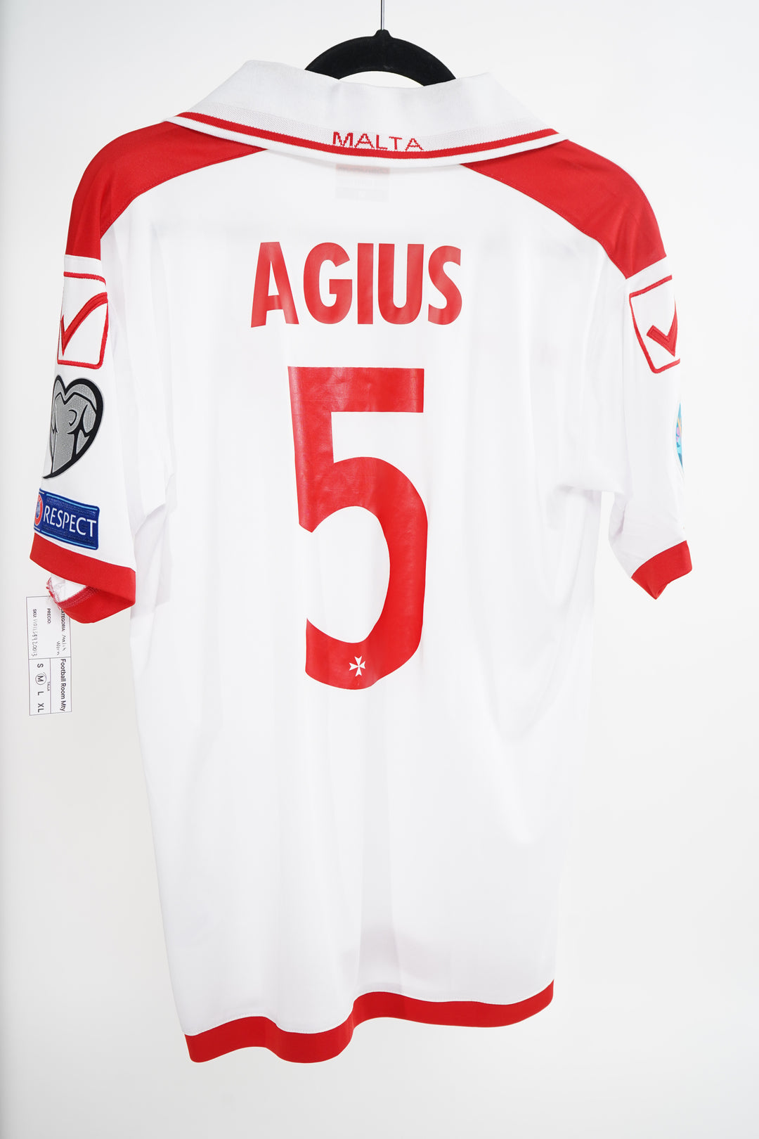 (Matchworn) Malta 2019 Agius #5 - M (8/10)