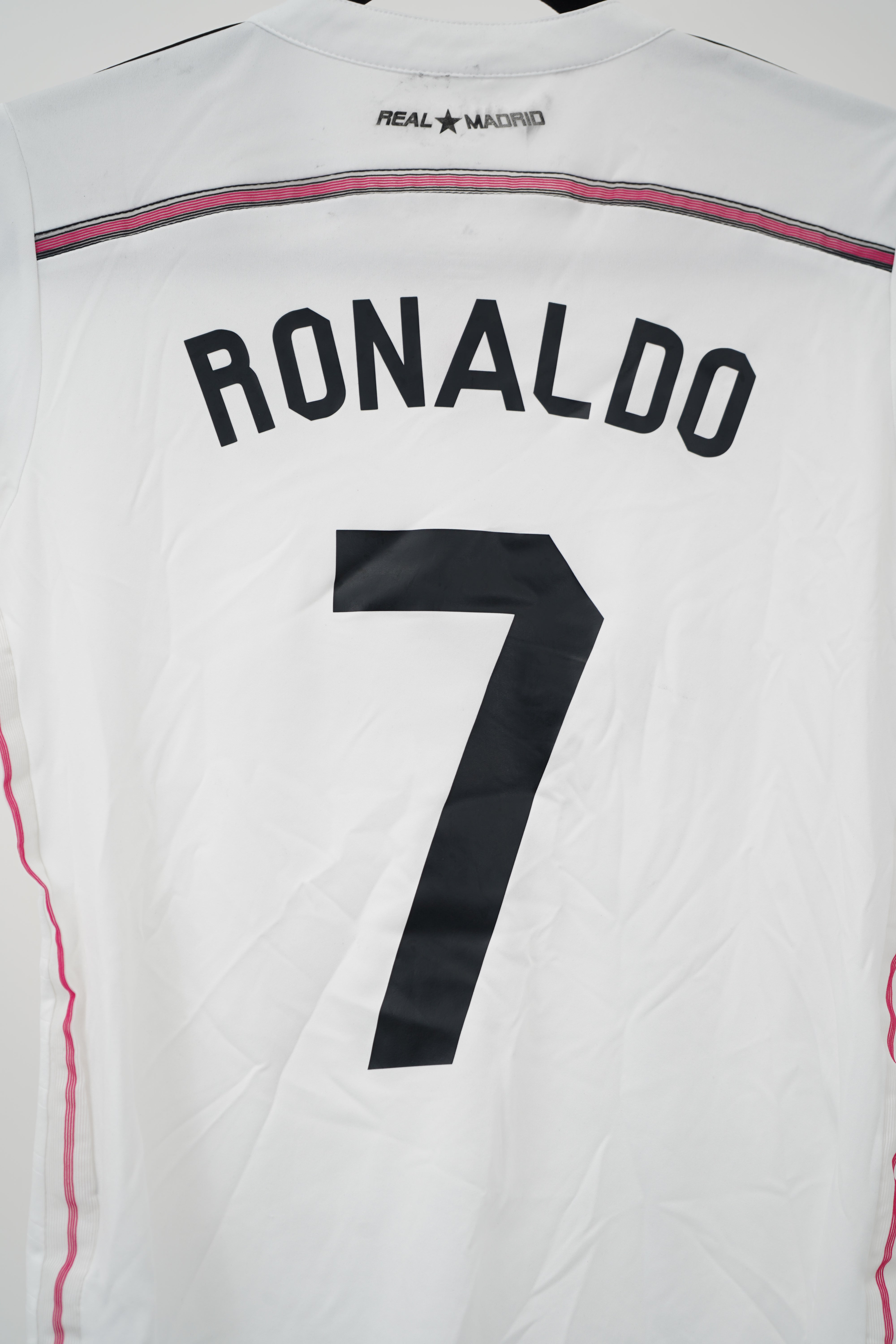 Real Madrid Local 2014-2015 #7 Cristiano Ronaldo - Talla M (Niño)