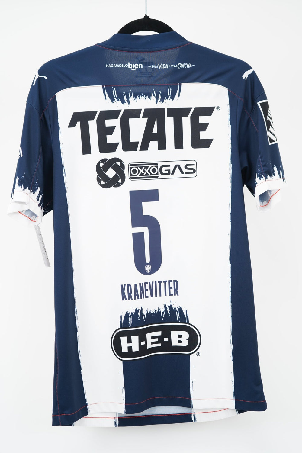 Rayados Local 2020 - 2021 5 Kranevitter - Talla M - The Football Room Mty