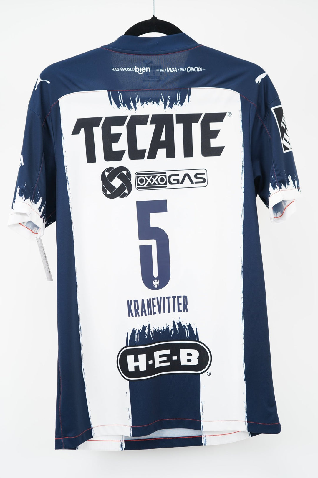 Rayados Local 2020 - 2021 5 Kranevitter - Talla M - The Football Room Mty