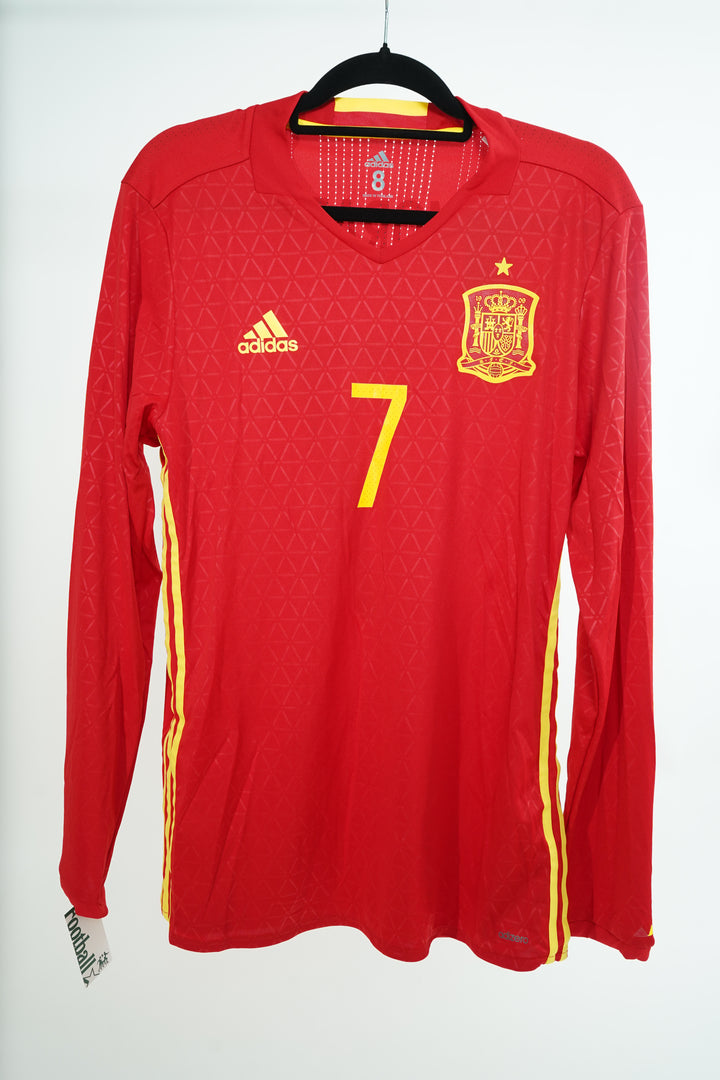 (Match Issued) España 2016 Local #7 Morata Manga Larga