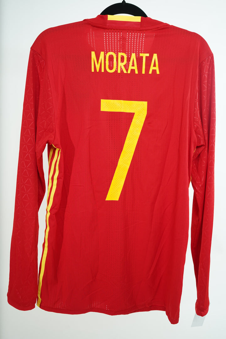 (Match Issued) España 2016 Local #7 Morata Manga Larga