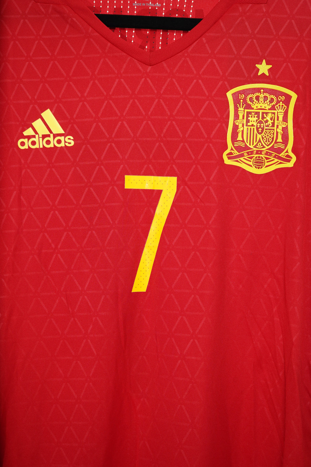 (Match Issued) España 2016 Local #7 Morata Manga Larga