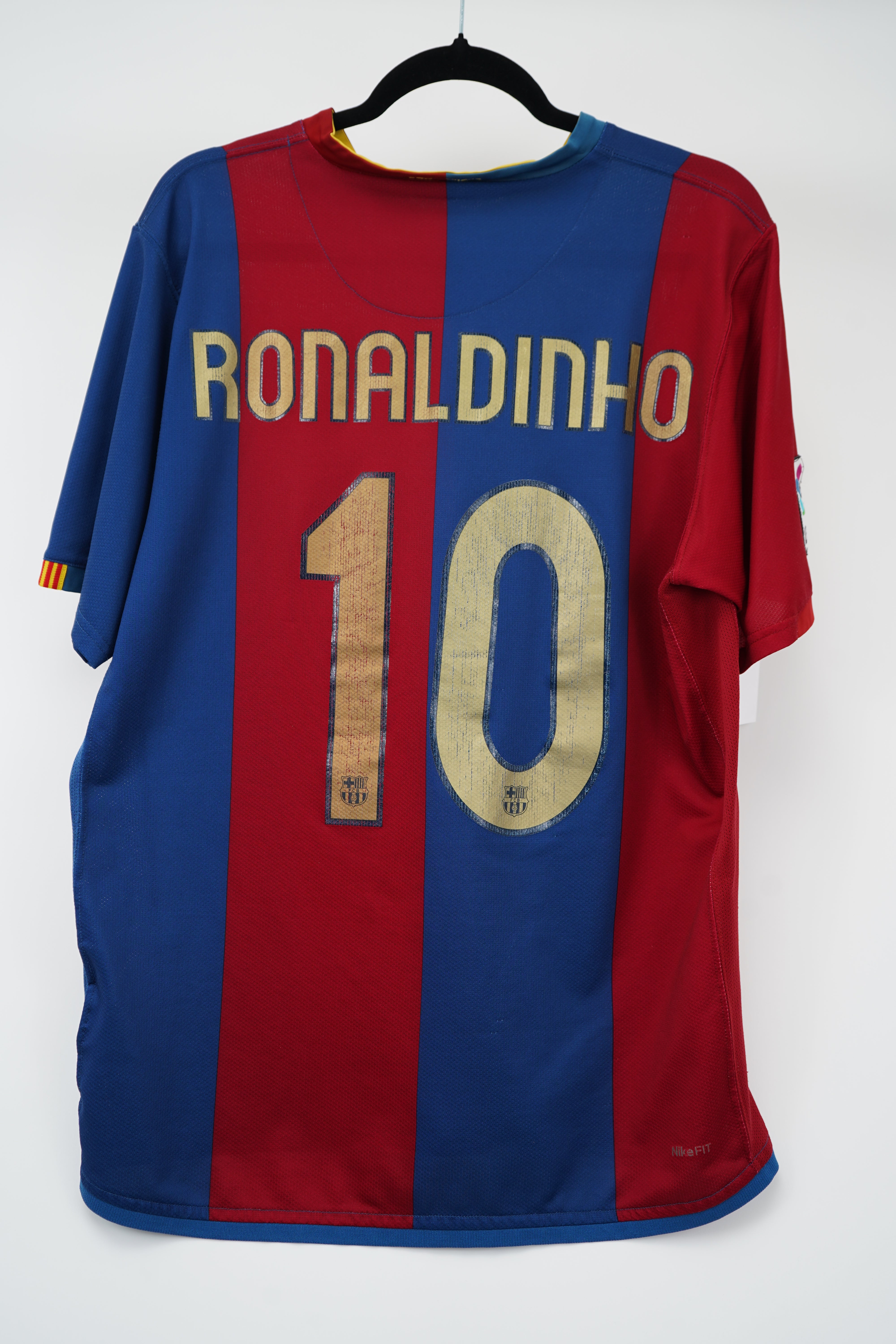 Barcelona Local 2006-07 #10 Ronaldinho - Talla L