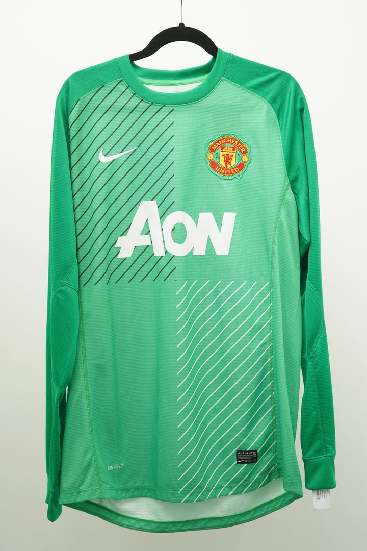 (Player Issued) Manchester United portero manga larga 2013 - 2014 - The Football Room Mty