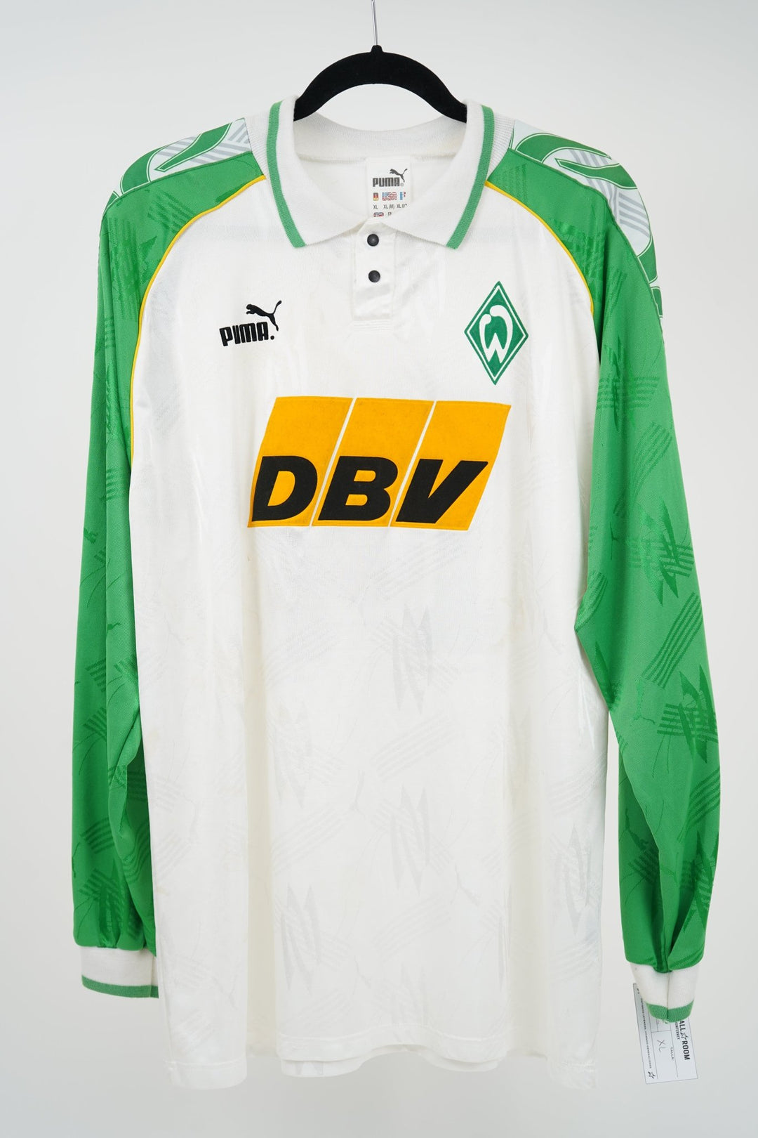 (Matchworn) Werder Bremen 95 - 96 Schulz 14 - XL (10/10) - The Football Room Mty