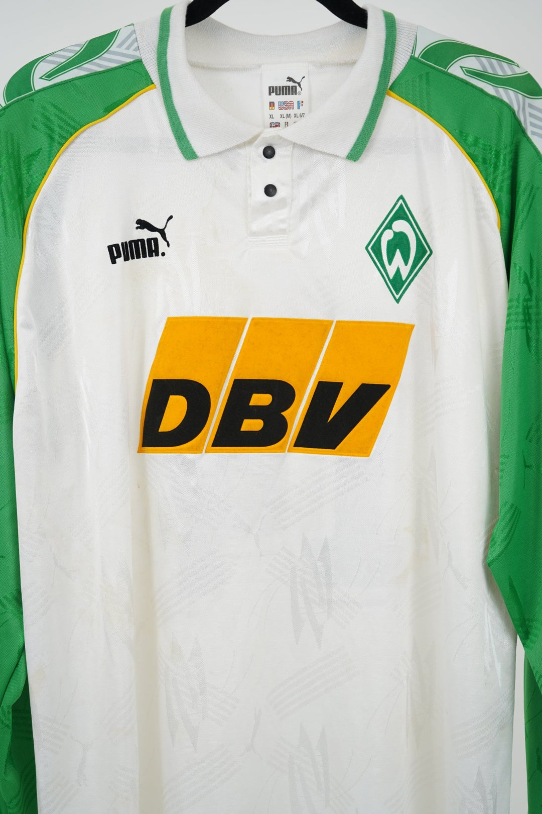 (Matchworn) Werder Bremen 95 - 96 Schulz 14 - XL (10/10) - The Football Room Mty
