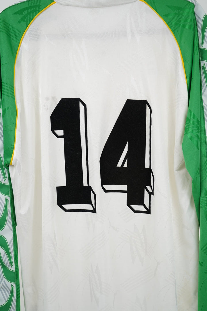(Matchworn) Werder Bremen 95 - 96 Schulz 14 - XL (10/10) - The Football Room Mty