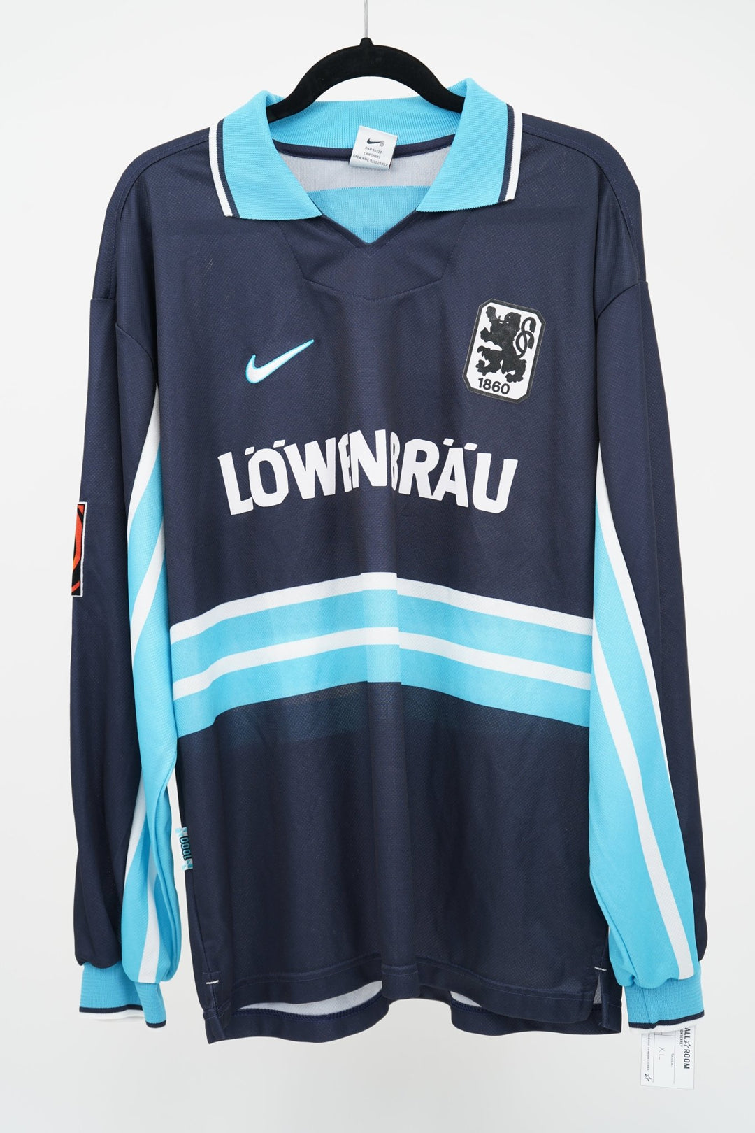 (Matchworn) TSV Munich 1996 - 1997 Hobsch 34 - XL (10/10) - The Football Room Mty