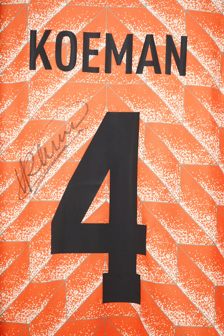 (Firmada) Paises Bajos Reedicion 1989 #4 Koeman - XL (10/10)