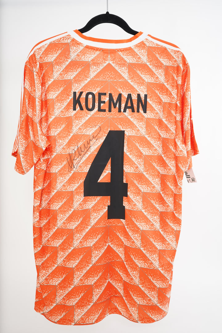 (Firmada) Paises Bajos Reedicion 1989 #4 Koeman - XL (10/10)