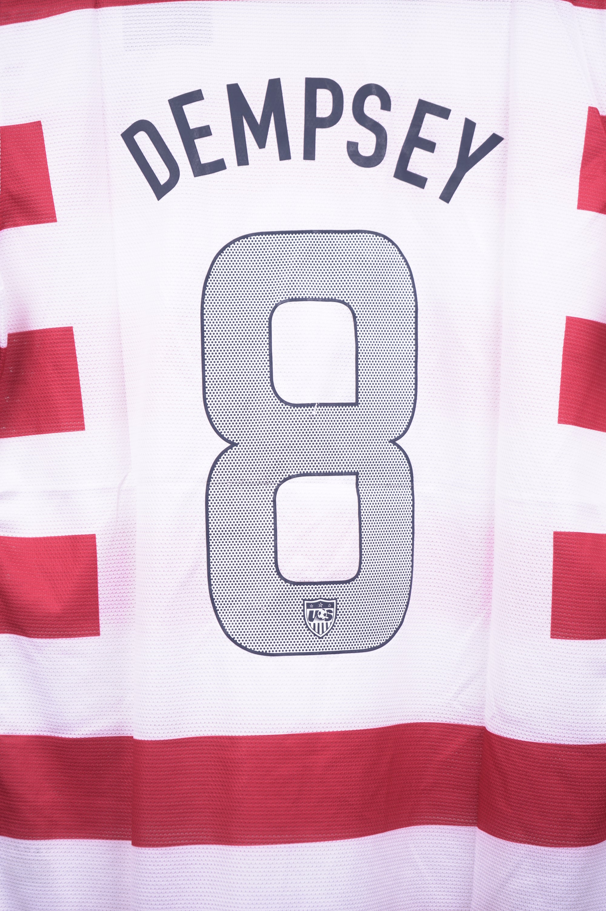 (Player Issued) USA 2012-13 Home #8 Dempsey