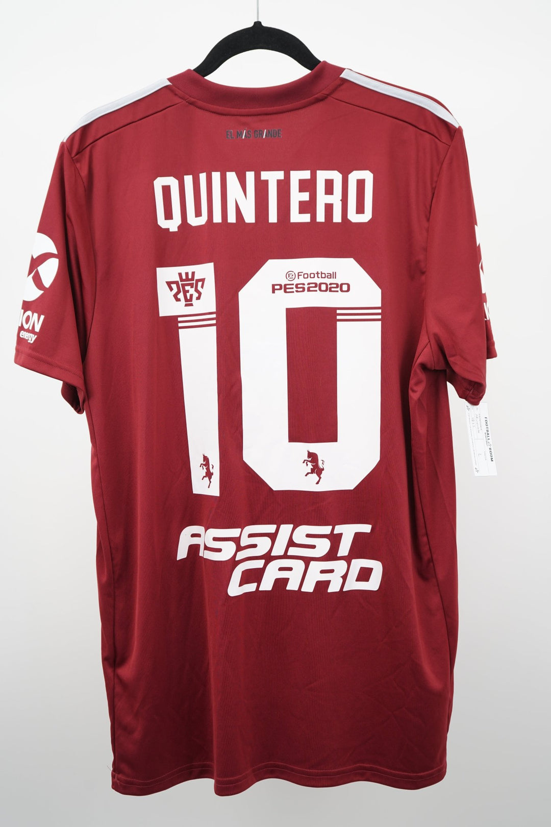 River Plate Alternativa 2019 - 20 10 Quintero - L (9/10) - The Football Room Mty