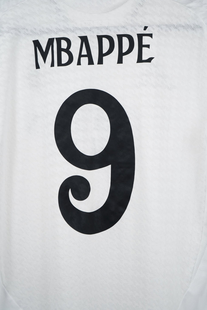Real Madrid Local 2024 - 2025 9 Mbappe - L (9/10) - The Football Room Mty