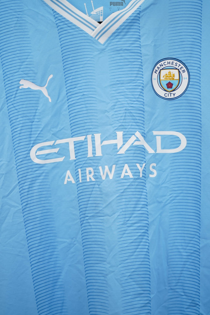 Manchester City Local 2023 - 2024 9 Haaland - L (9/10) - The Football Room Mty