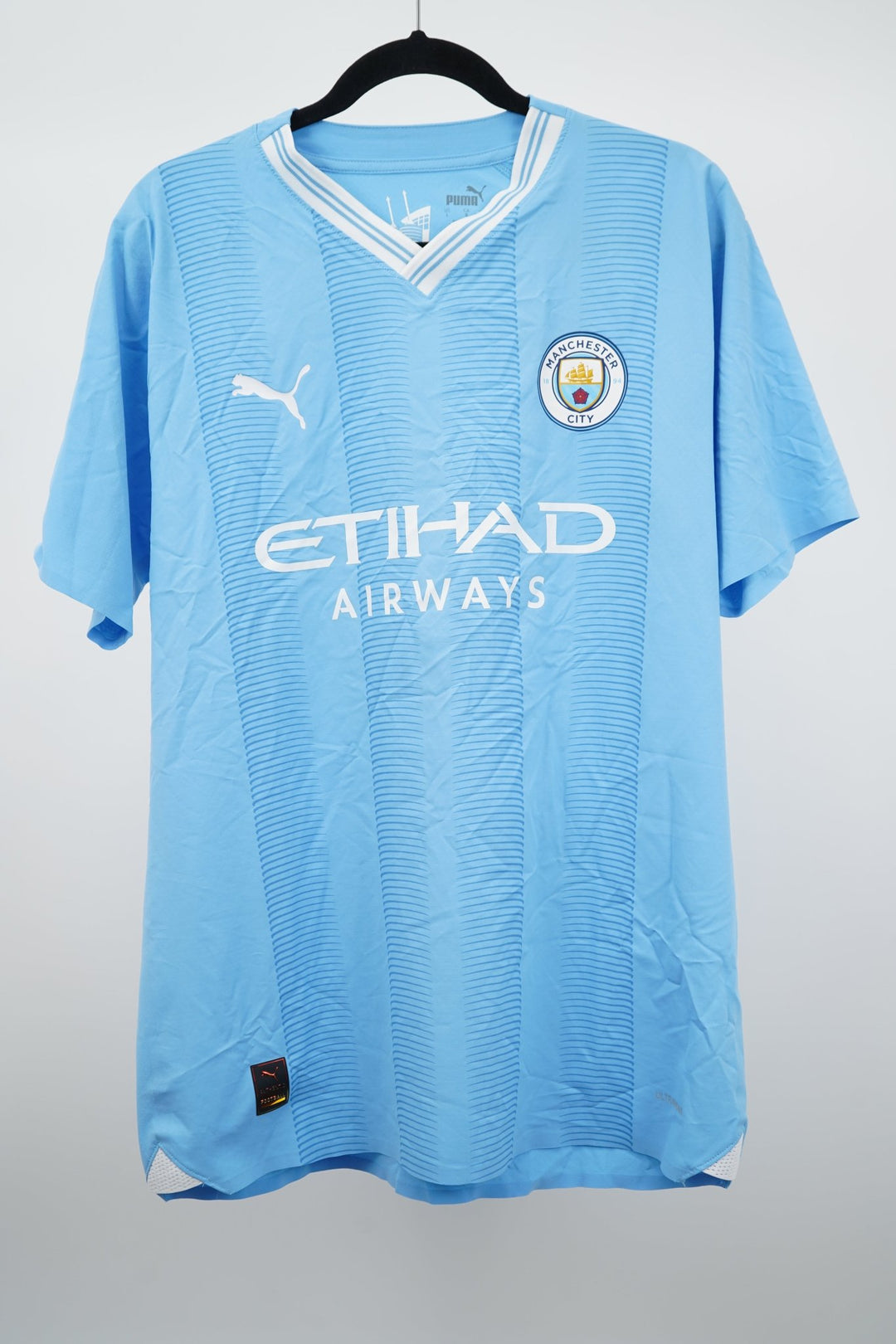 Manchester City Local 2023 - 2024 9 Haaland - L (9/10) - The Football Room Mty