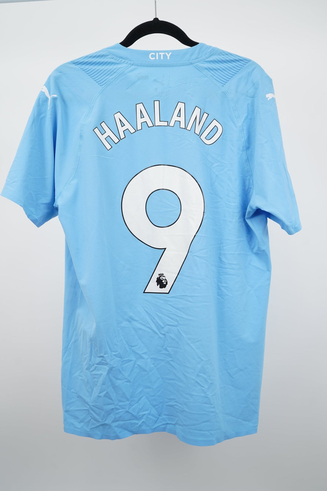 Manchester City Local 2023 - 2024 9 Haaland - L (9/10) - The Football Room Mty