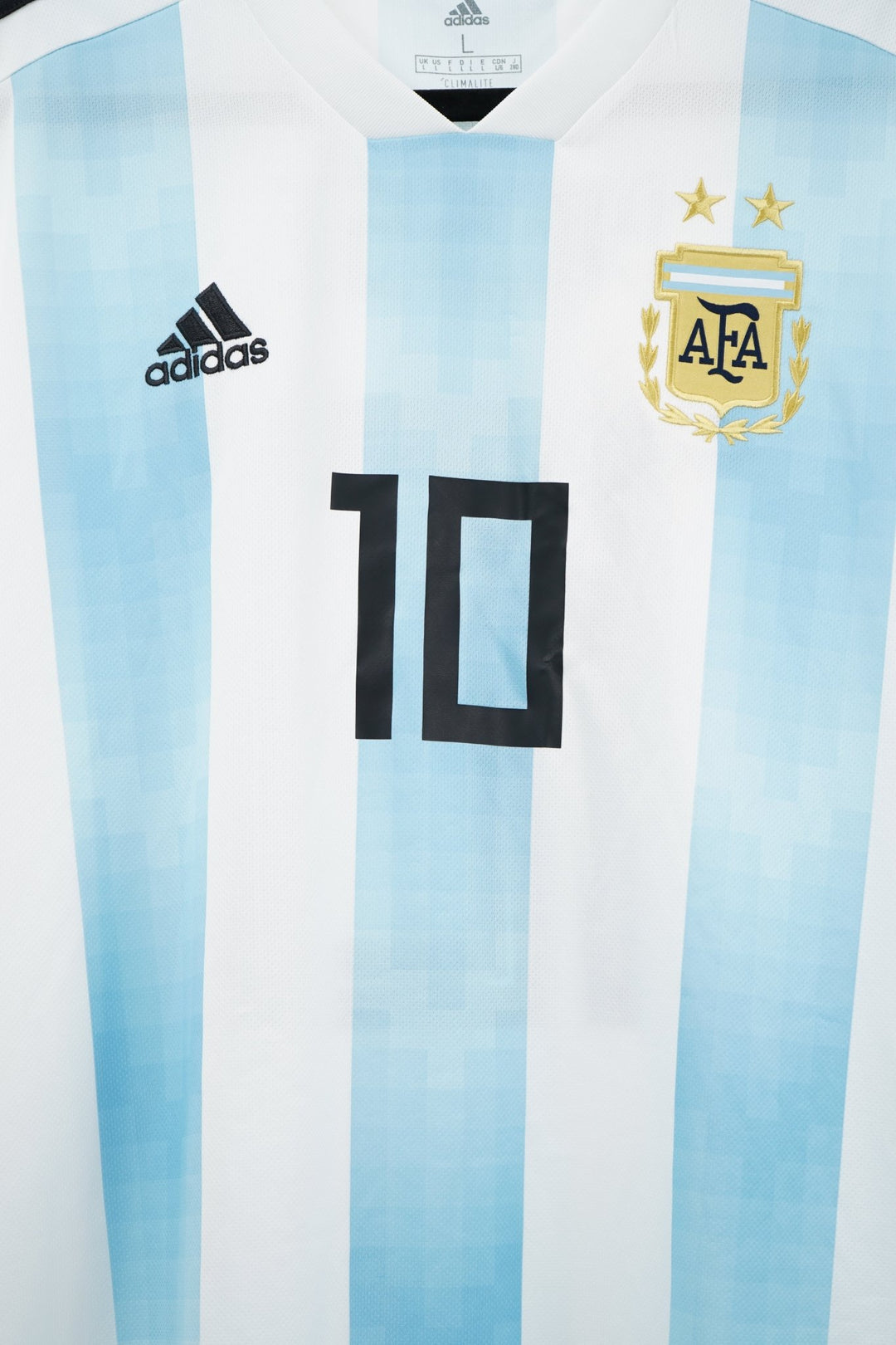 Argentina Local 2018 Messi 10 - L (9/10) - The Football Room Mty
