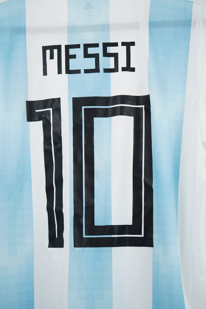 Argentina Local 2018 Messi 10 - L (9/10) - The Football Room Mty
