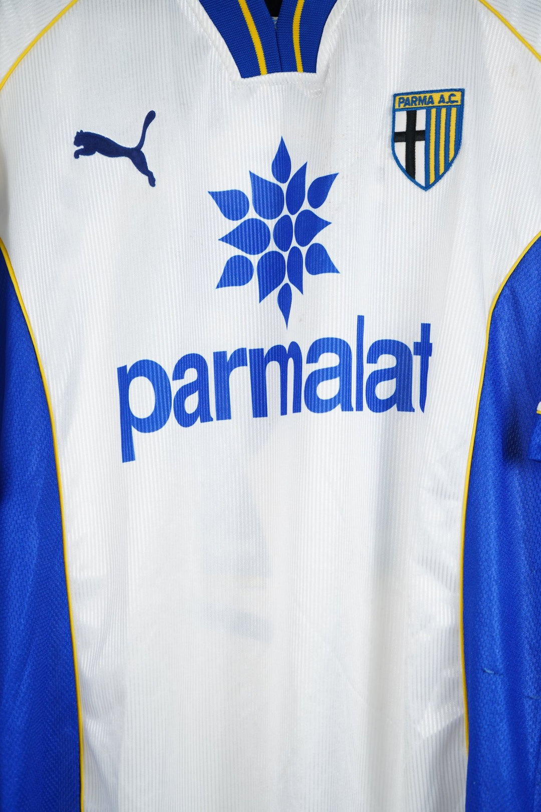 (Matchworn) Parma 1997 - 98 Orlandini 19 - XL (8/10) - The Football Room Mty