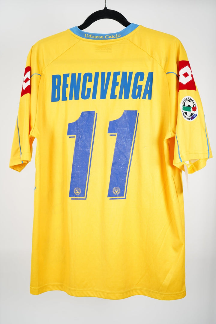 (Utileria) Udinese Calcio 2008 - 09 Bencivenga - XL (7/10) - The Football Room Mty