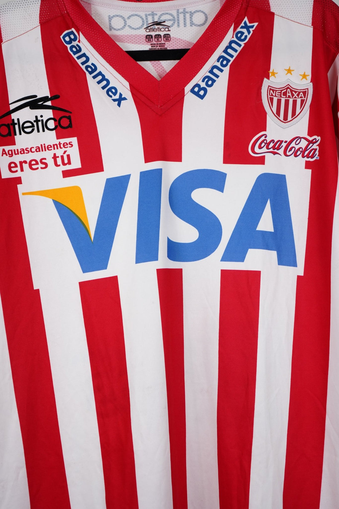 (Utileria) Necaxa 2005 - 06 Fabian Peña 8 - XL (6/10) - The Football Room Mty