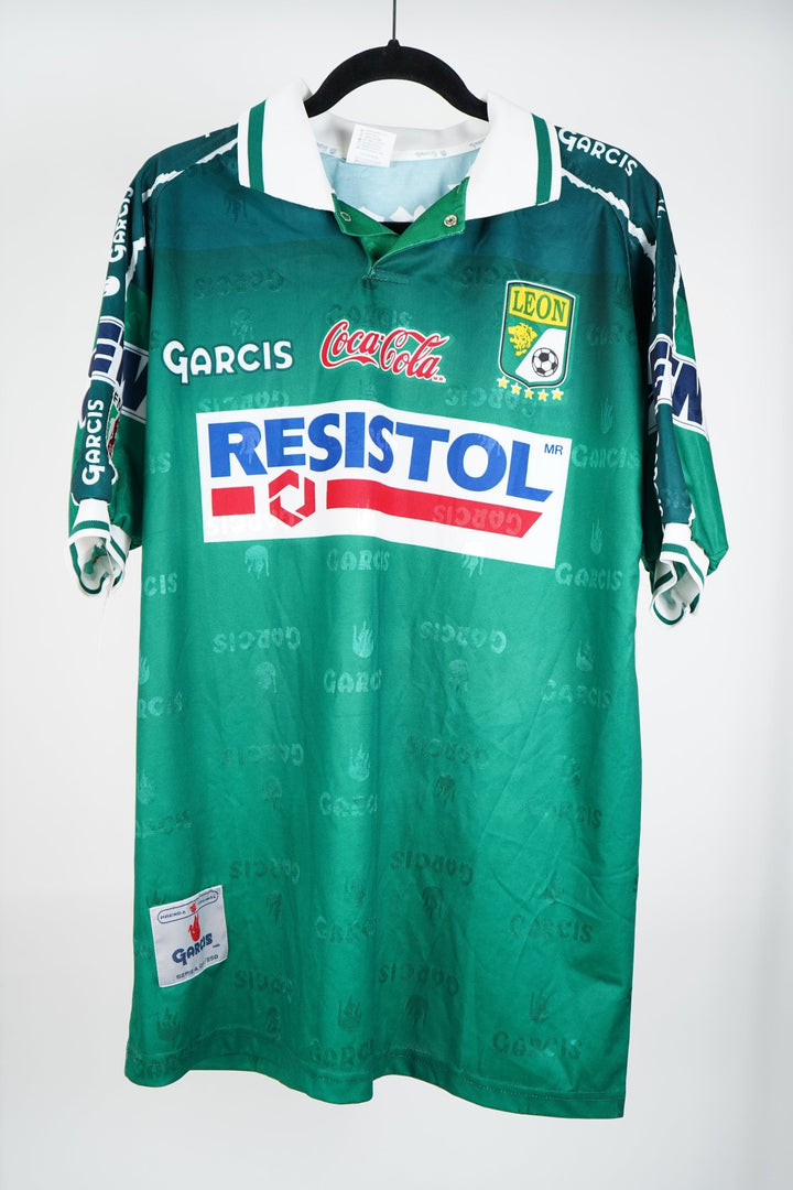 (Matchworn) Leon 2001 - 02 Edson Astivia 8 - XL (9/10) - The Football Room Mty