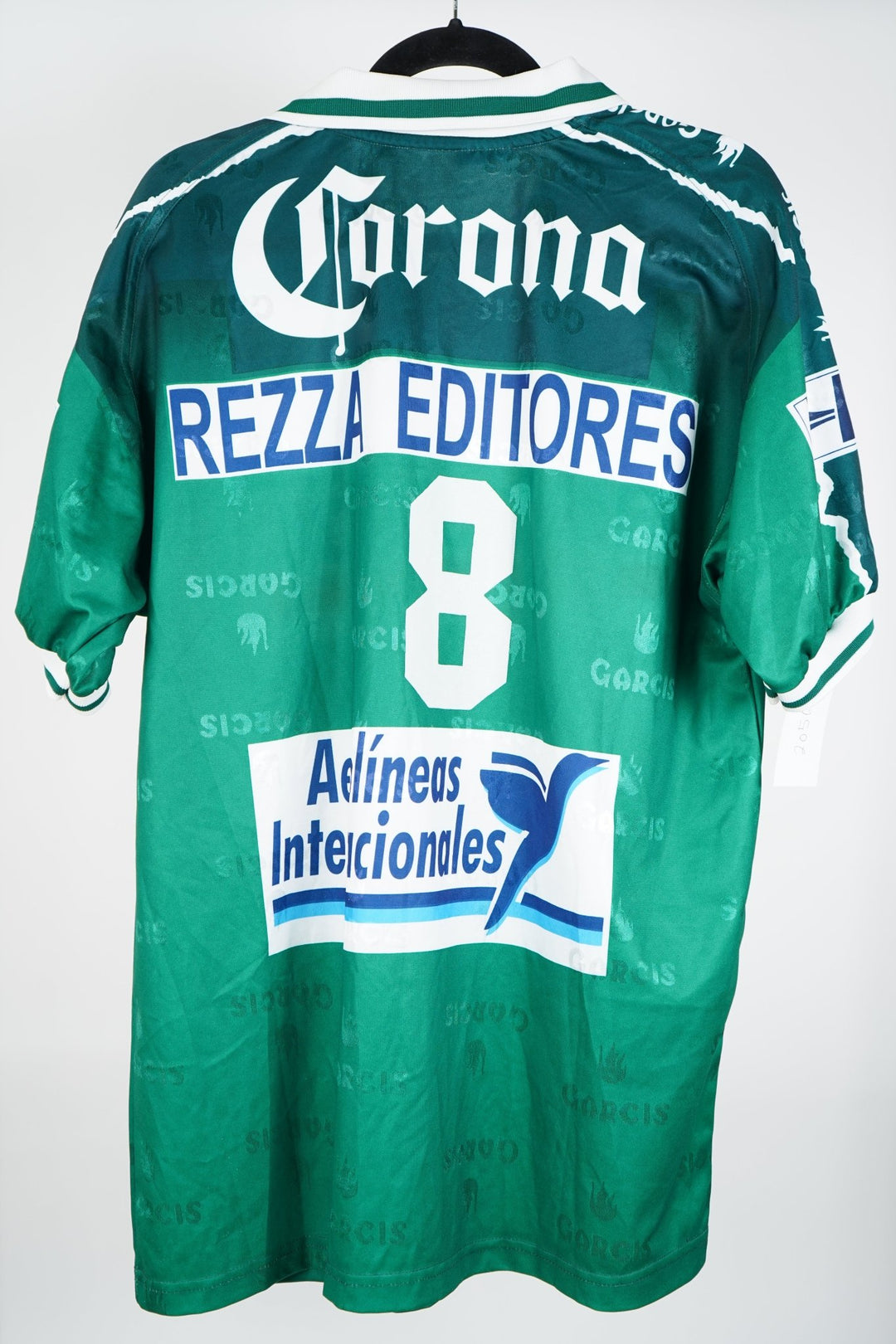 (Matchworn) Leon 2001 - 02 Edson Astivia 8 - XL (9/10) - The Football Room Mty