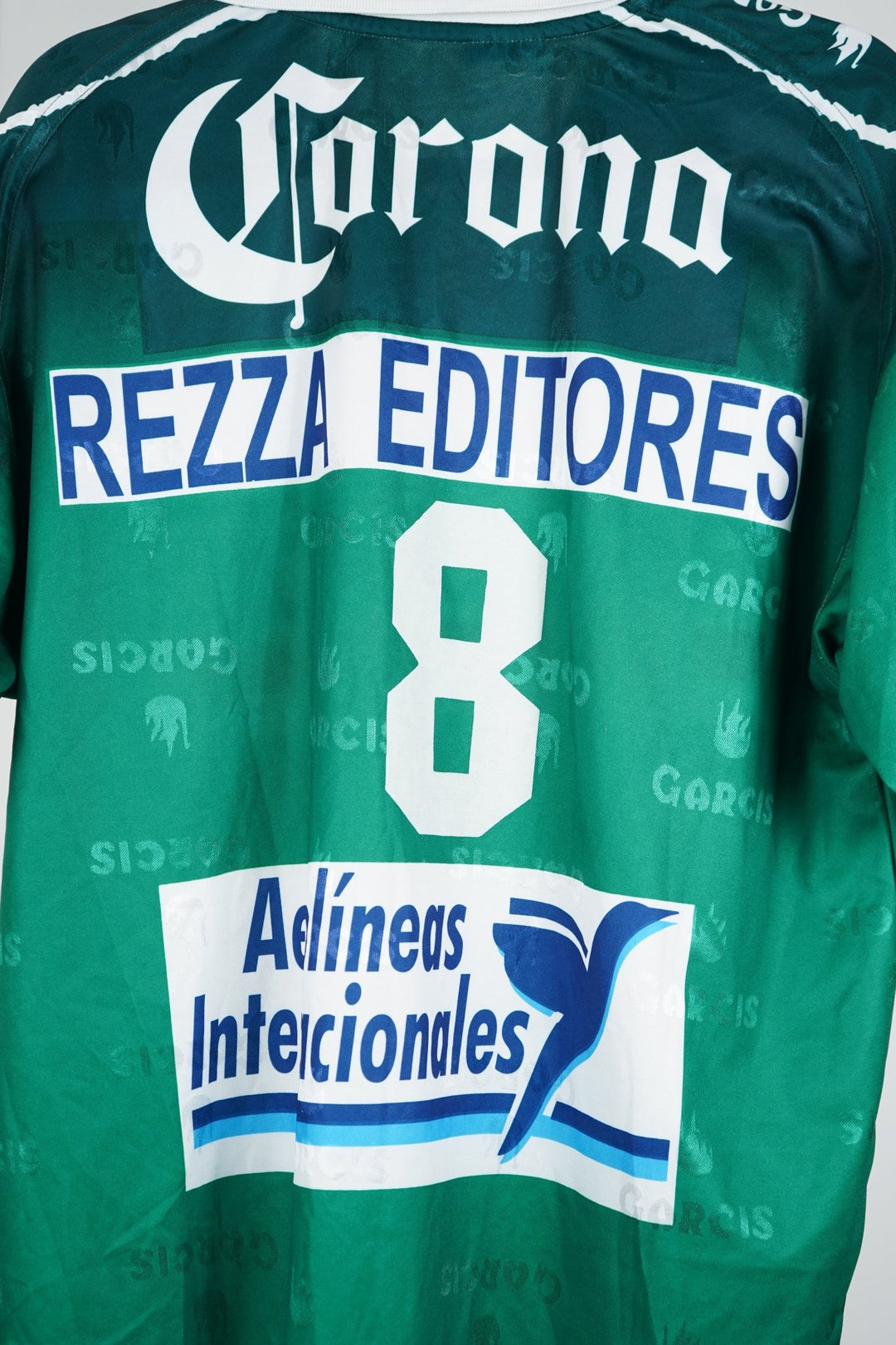 (Matchworn) Leon 2001 - 02 Edson Astivia 8 - XL (9/10) - The Football Room Mty