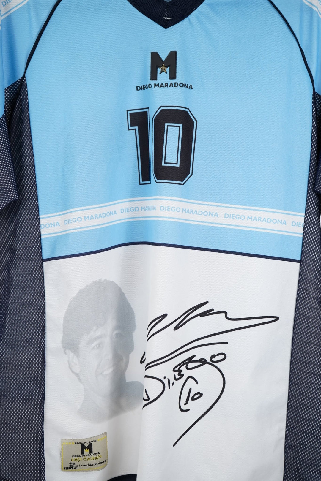 Argentina 2001 Firma de Maradona - M (9/10) - The Football Room Mty