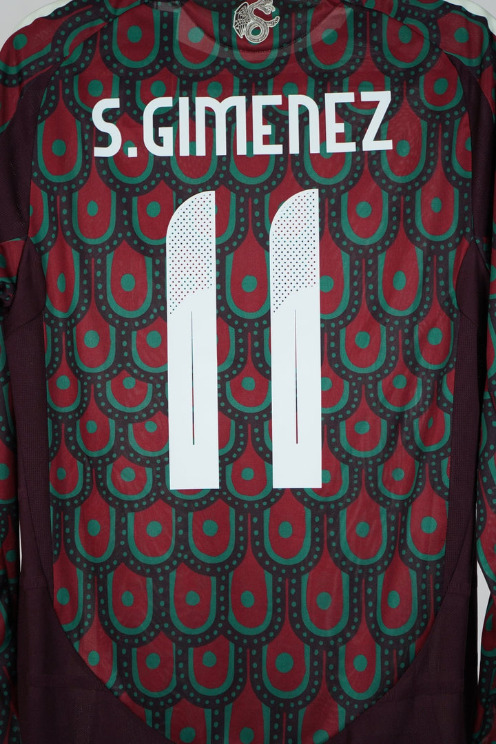 (Player Issue) Mexico 20024 S.Gimenez 11 - M (9/10) - The Football Room Mty