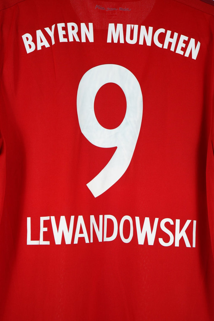 Bayern Munich 2015 - 2016 Lewandowski 9 - XL (8/10) - The Football Room Mty