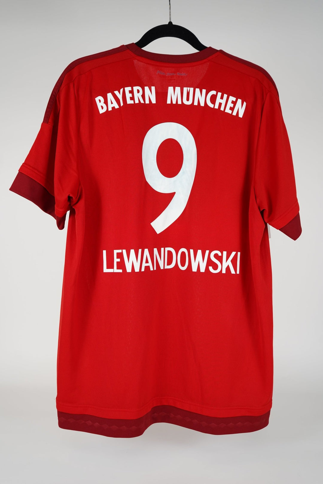 Bayern Munich 2015 - 2016 Lewandowski 9 - XL (8/10) - The Football Room Mty