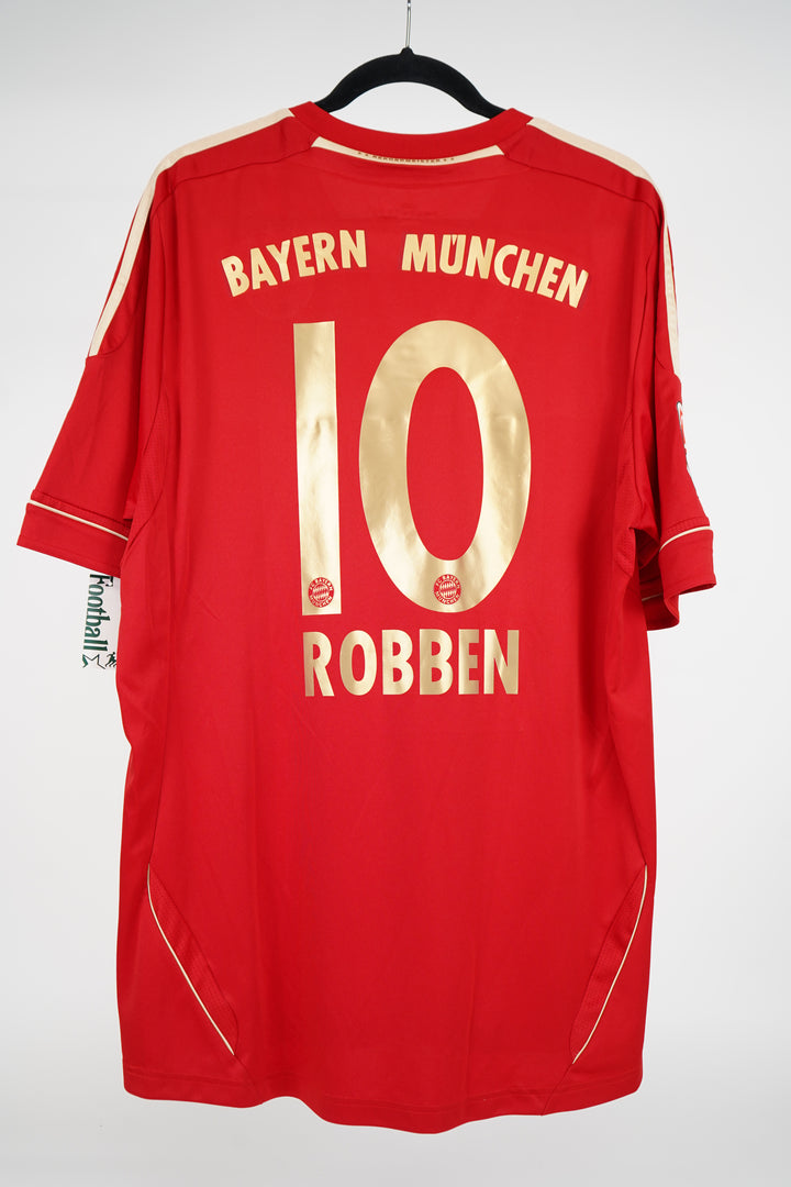Bayern Munich 2011-2012 Robben #10 -XL (7/10)