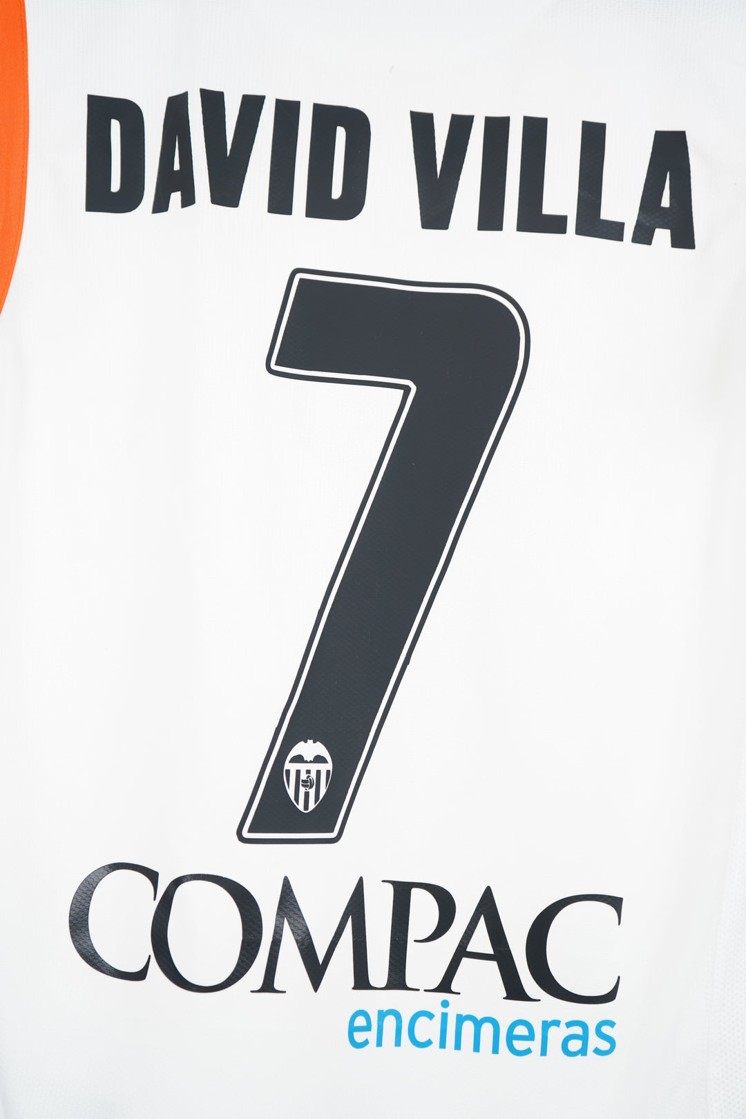 Valencia 2007-2008 David Villa #7 -S (8/10)