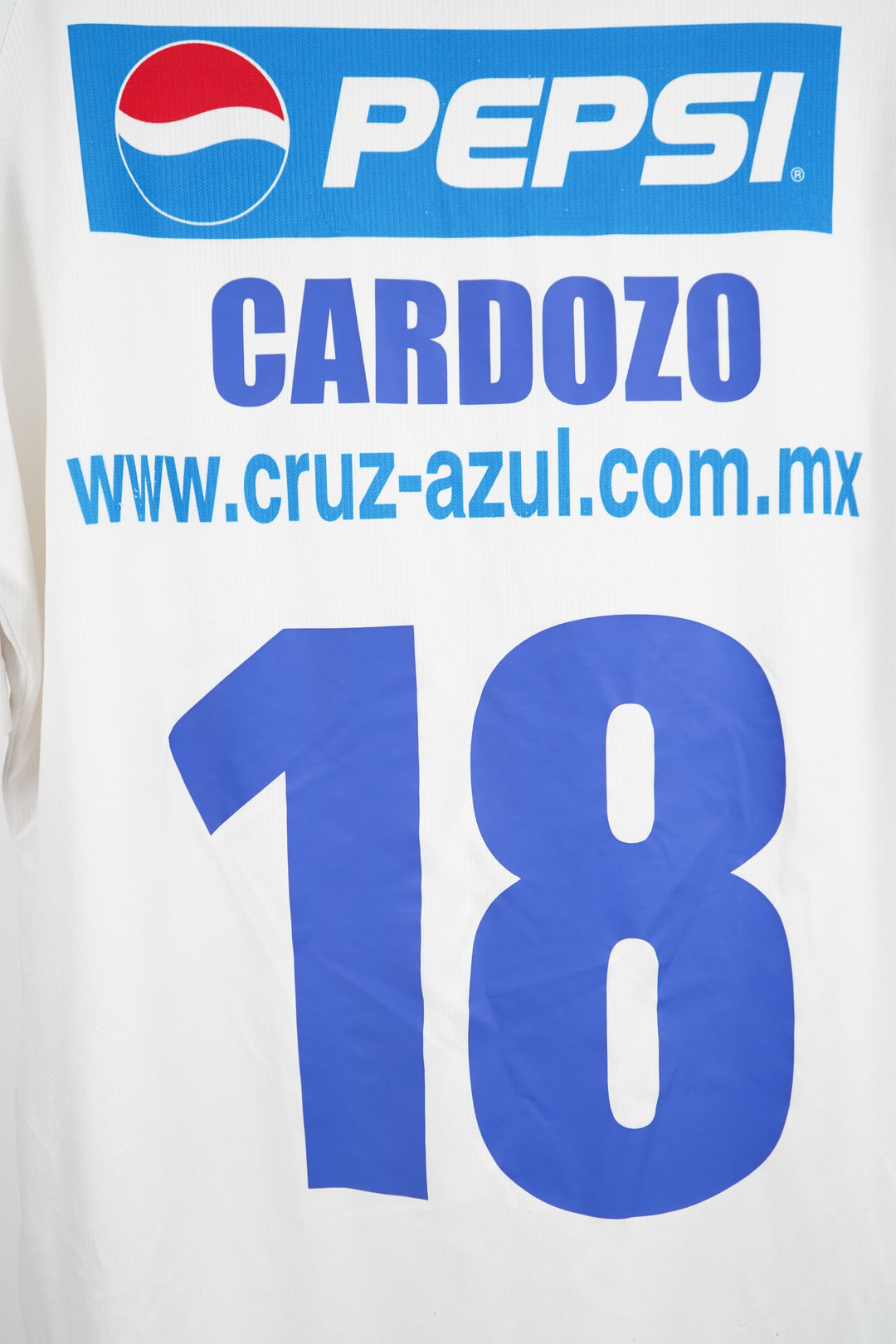Cruz Azul 2000-2001 Cardozo #18 - L (7/10)