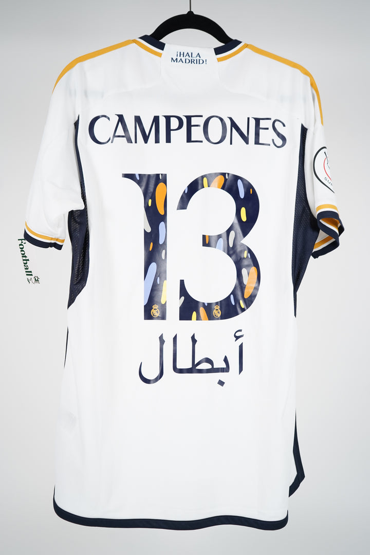 Real Madrid 2024 Campeon de Supercopa #13 -L (10/10)