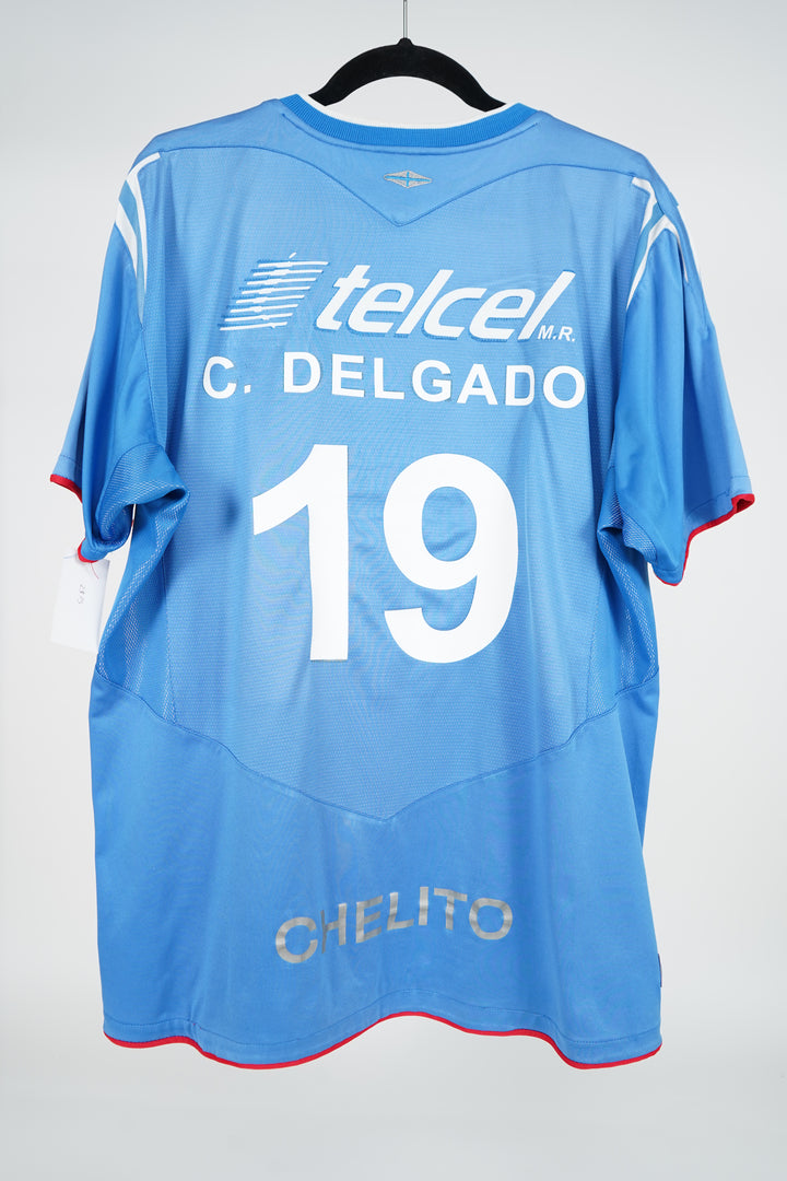 Cruz Azul 2005-2006 C.Delgado #19 -M (8/10)