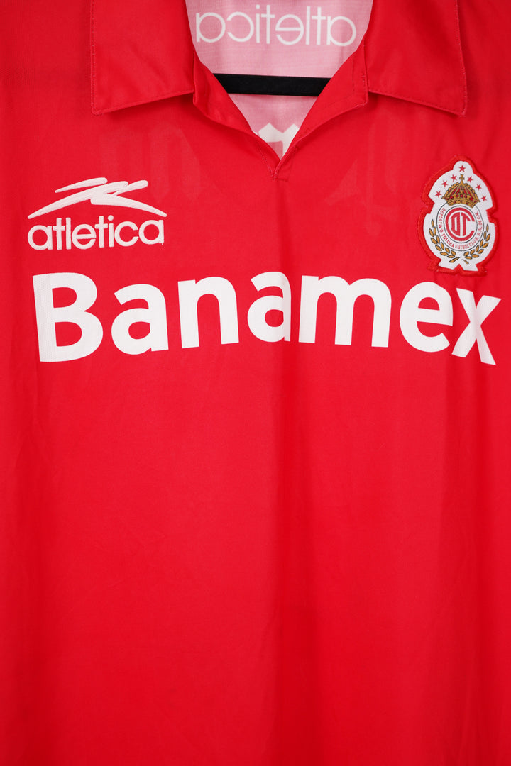 (Utileria) Toluca 2002 Uzziel Lozano #15 - L (9/10)