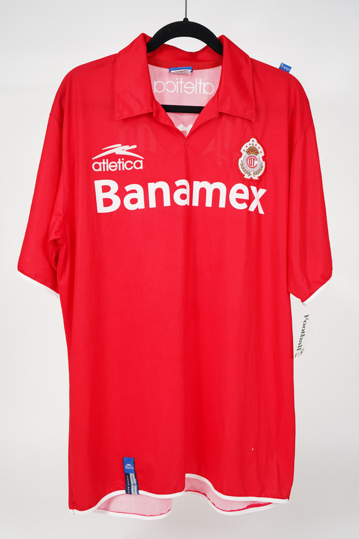 (Utileria) Toluca 2002 Uzziel Lozano #15 - L (9/10)