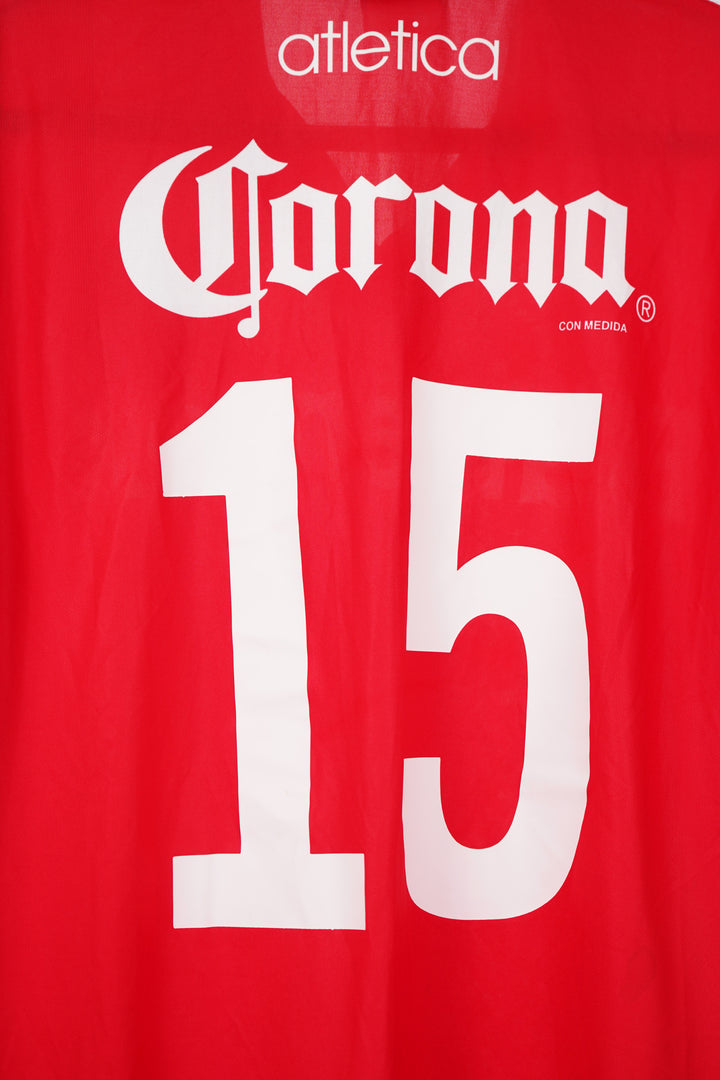 (Utileria) Toluca 2002 Uzziel Lozano #15 - L (9/10)