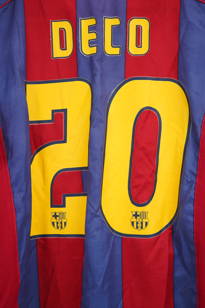 Barcelona 2004-2005 Deco #20 - L (8/10)