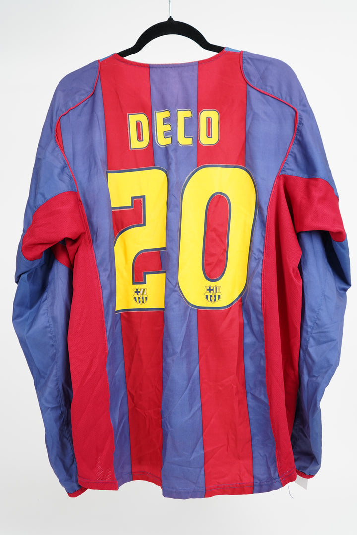 Barcelona 2004-2005 Deco #20 - L (8/10)