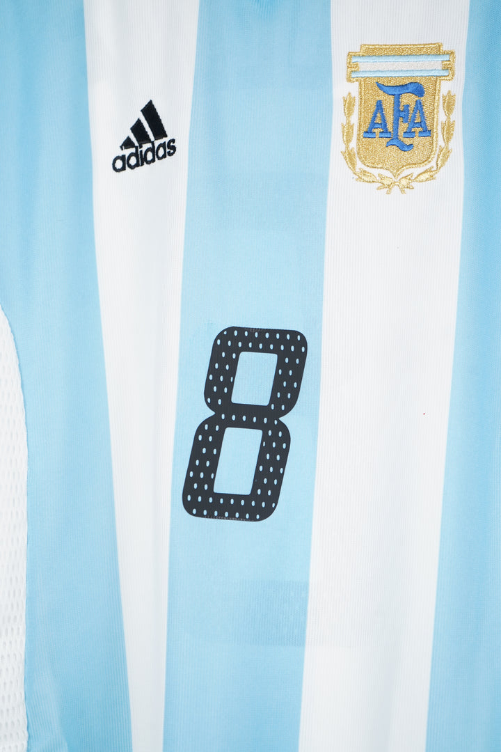 Argentina 2002 Riquelme #8 - XL (9/10)