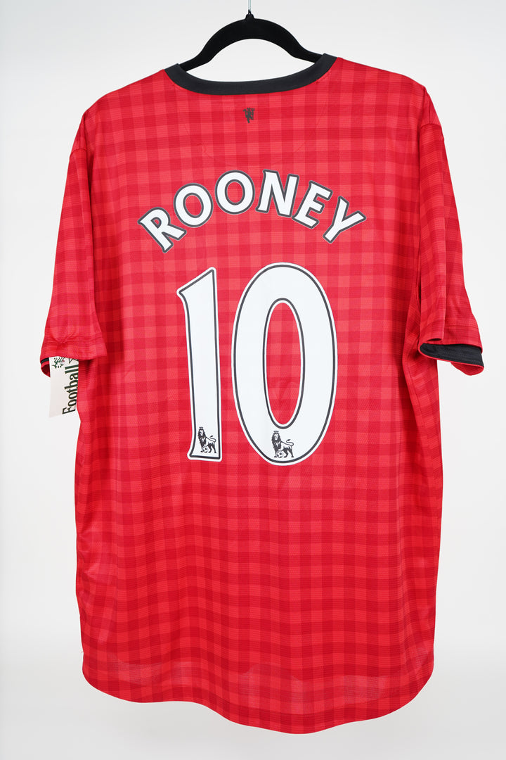 Manchester United 2012-2013 Rooney #10 - XL (8/10)