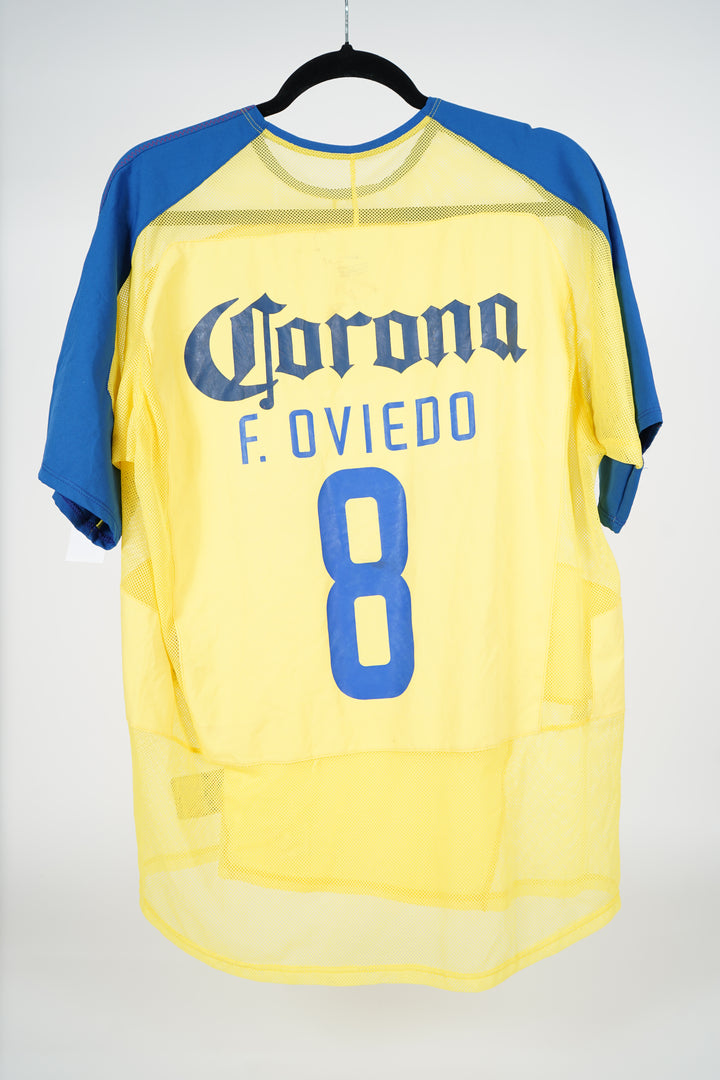 (Utileria) America 2003-2004 F.Oviedo #8 - L (8/10)