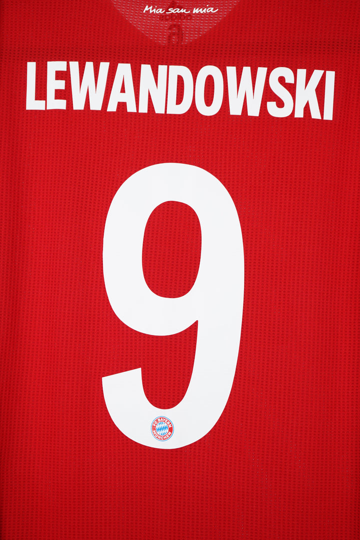 (Matchworn) Bayern Munchen 2020-2021 Lewandowski #9 - S (9/10)