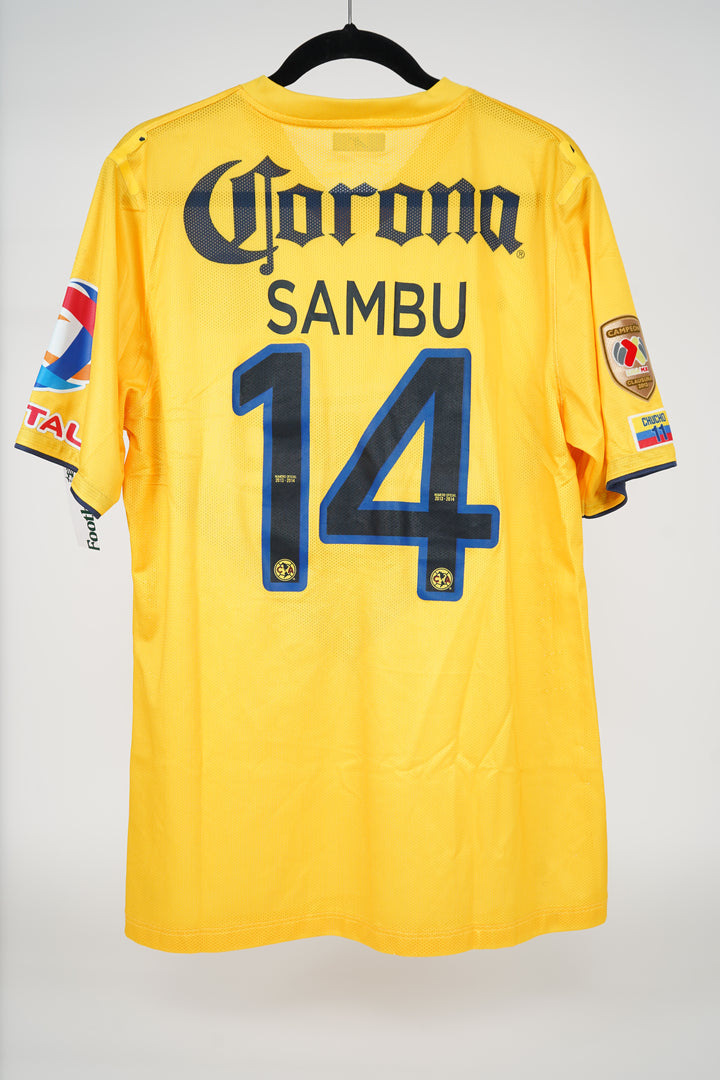 (Utileria) America 2013-2014 Sambu #14 - XL (7/10)